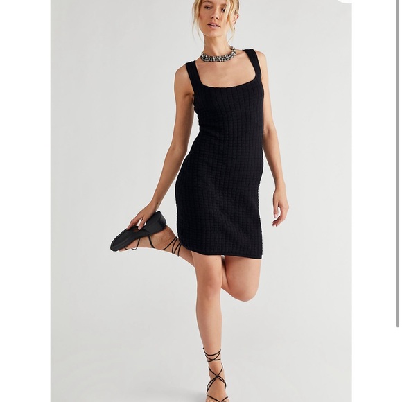 Free People Short and Sweet mini Dress size L - Picture 1 of 4